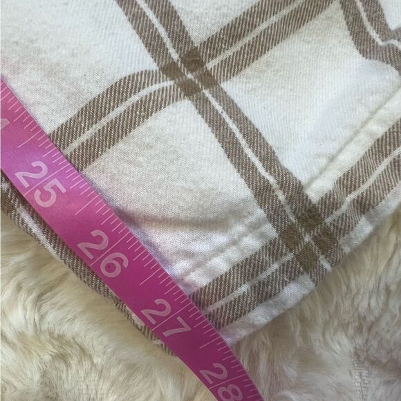 J. Crew Beige and White Striped PJ Pants Sz small - Picture 7 of 7